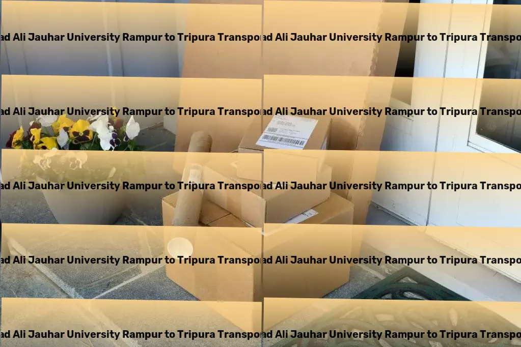 Mohammad Ali Jauhar University Rampur to Tripura Transport Reshaping transportation standards across India! - Expedited transport services