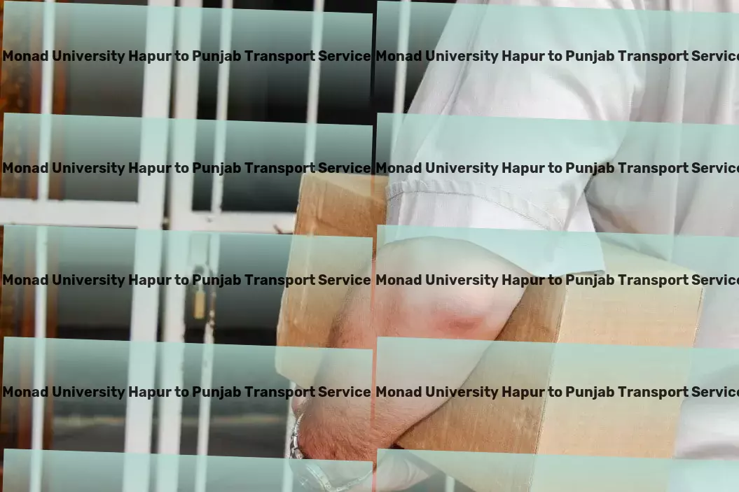 Monad University Hapur to Punjab Transport On-demand transport