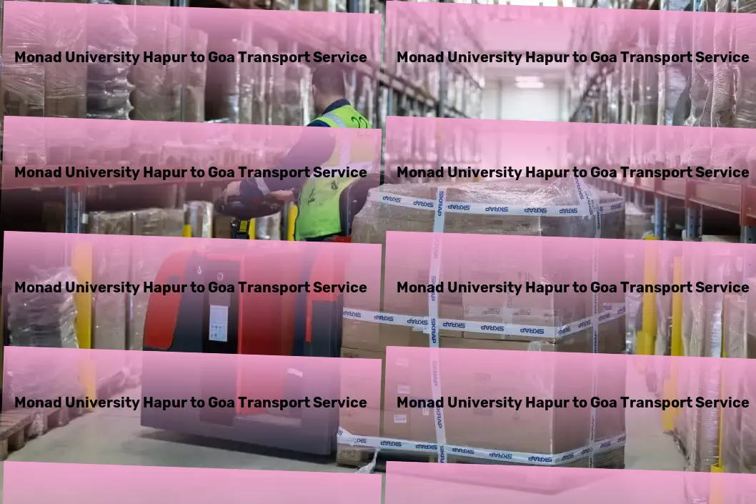 Monad University Hapur to Goa Transport Expertise that drives your goods transportation success! - Customized truckload shipping