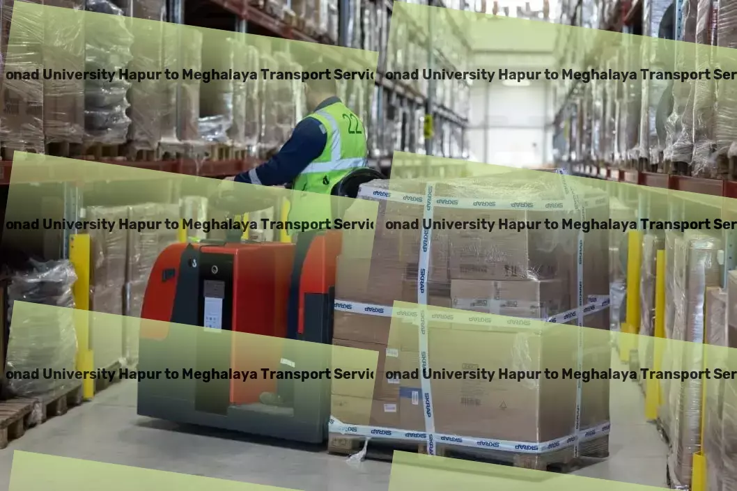 Monad University Hapur to Meghalaya Transport Pioneering new paths in India's transportation landscape! - Efficient furniture logistics