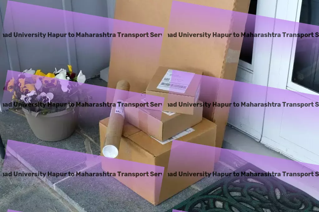 Monad University Hapur to Maharashtra Transport Transport cost optimization