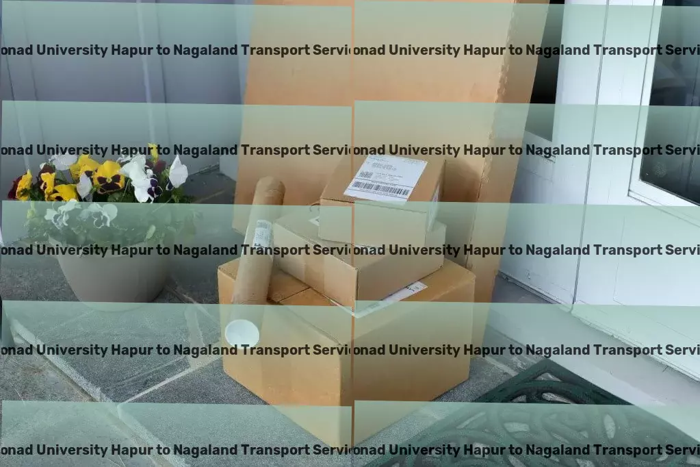 Monad University Hapur to Nagaland Transport Expertise at its best for transporting your goods within India. - National cargo shipment solutions