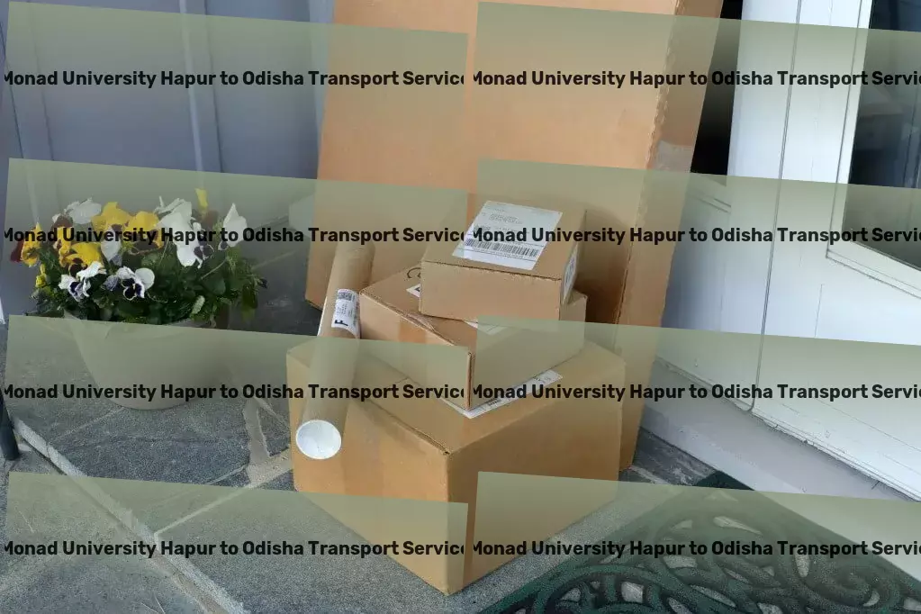 Monad University Hapur to Odisha Transport Streamlining your logistics needs with precision! - Comprehensive road logistics