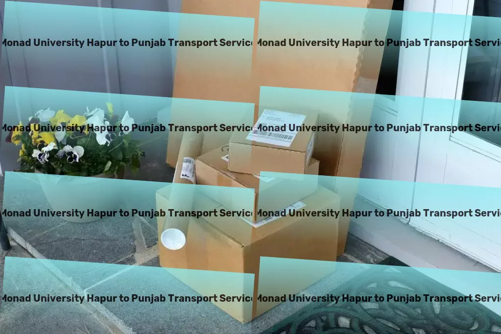 Monad University Hapur to Punjab Transport Innovating the way India moves goods effectively! - Heavy cargo movers