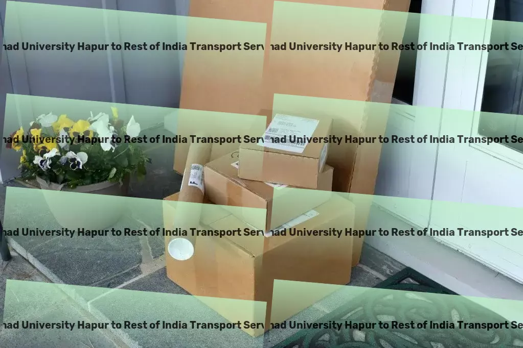 Monad University Hapur to Rest Of India Transport Efficient cargo shipping