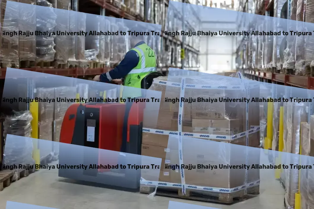 Prof Rajendra Singh Rajju Bhaiya University Allahabad to Tripura Transport `Redefine efficiency with our advanced transport technologies in India. - Integrated shipping solutions