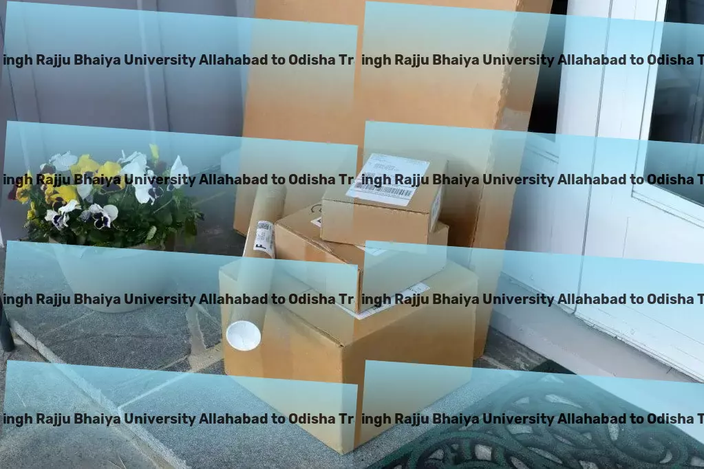 Prof Rajendra Singh Rajju Bhaiya University Allahabad to Odisha Transport Express goods services