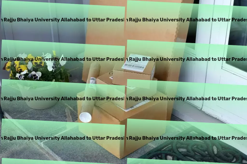 Prof Rajendra Singh Rajju Bhaiya University Allahabad to Uttar Pradesh Transport Air freight services