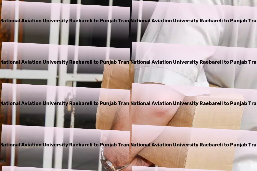 Rajiv Gandhi National Aviation University Raebareli to Punjab Transport Where innovation meets Indian roads and rails. - Custom road transport