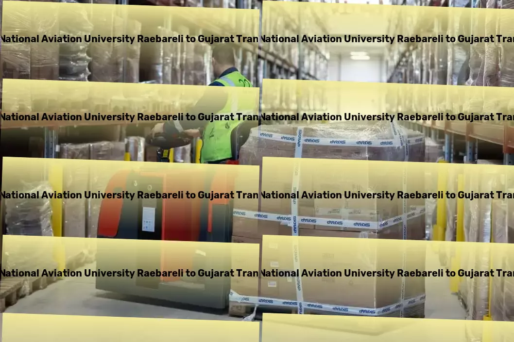 Rajiv Gandhi National Aviation University Raebareli to Gujarat Transport Efficient, reliable, and innovative transport services in India. - Custom goods transport services