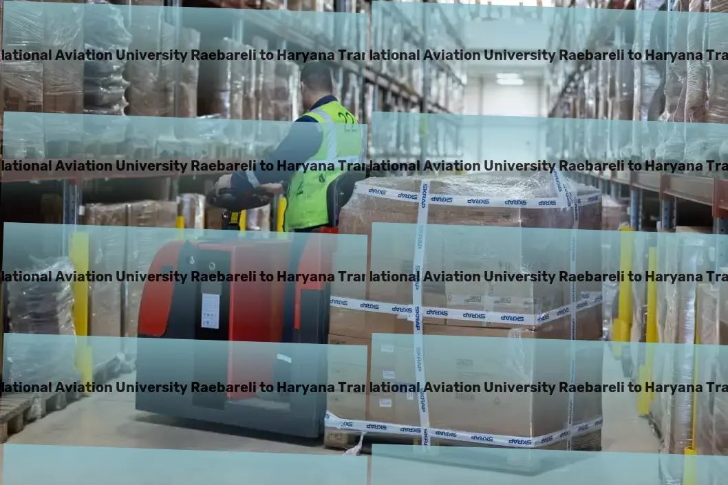 Rajiv Gandhi National Aviation University Raebareli to Haryana Transport Specialized courier solutions