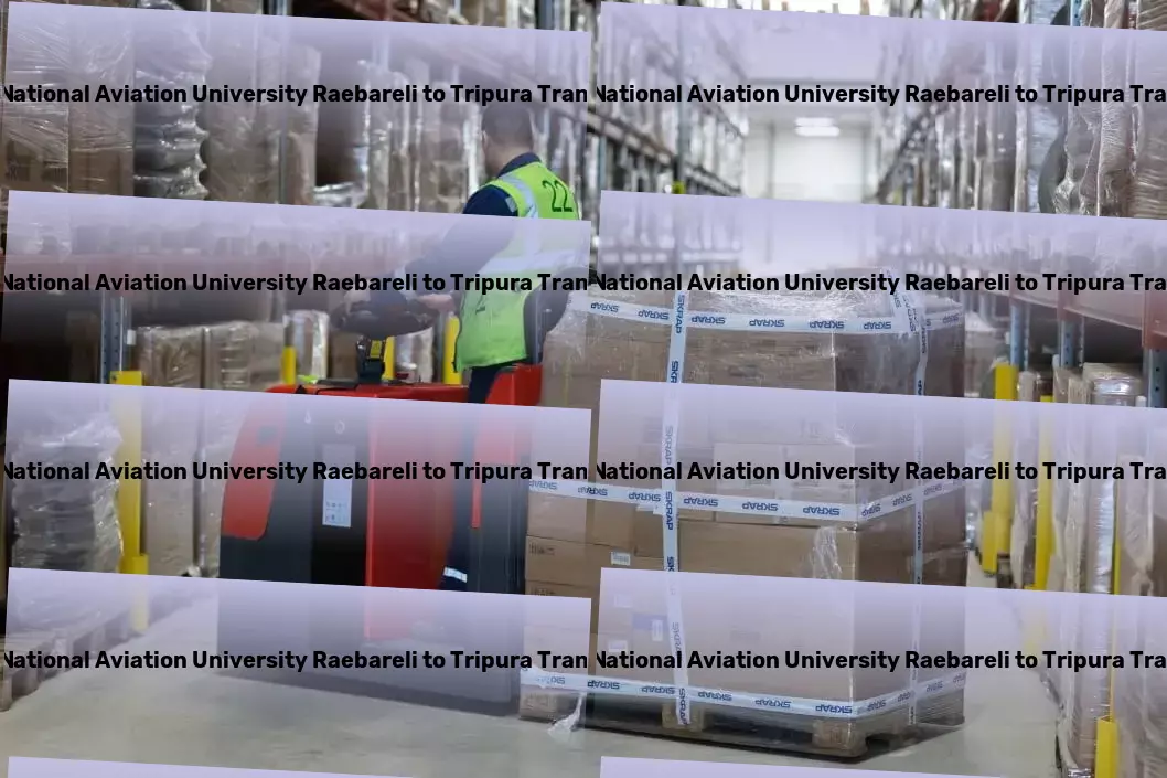 Rajiv Gandhi National Aviation University Raebareli to Tripura Transport Streamlined transport services that keep India moving forward! - Logistics and freight forwarding