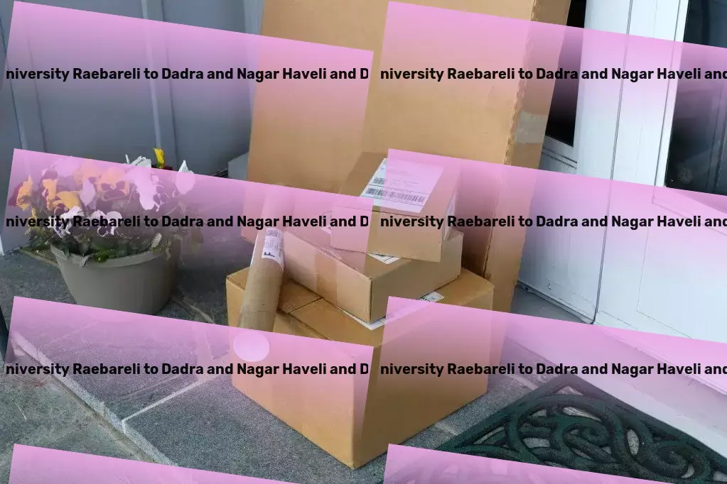 Rajiv Gandhi National Aviation University Raebareli to Dadra And Nagar Haveli And Daman And Diu Transport Simplify, Innovate, and Transport with us in India. - Local delivery services