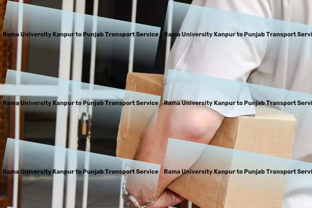 Rama University Kanpur to Punjab Transport Unleash the power of streamlined shipping today! - Parcel logistics solutions