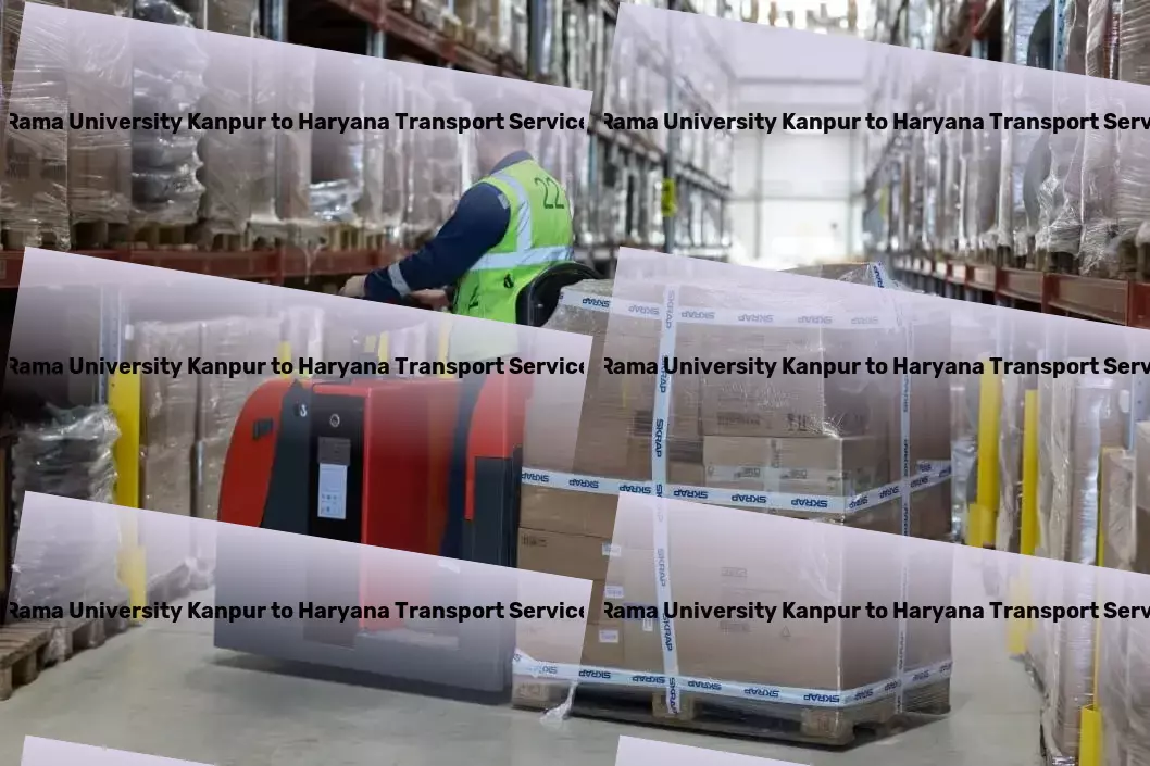 Rama University Kanpur to Haryana Transport Major cargo transport