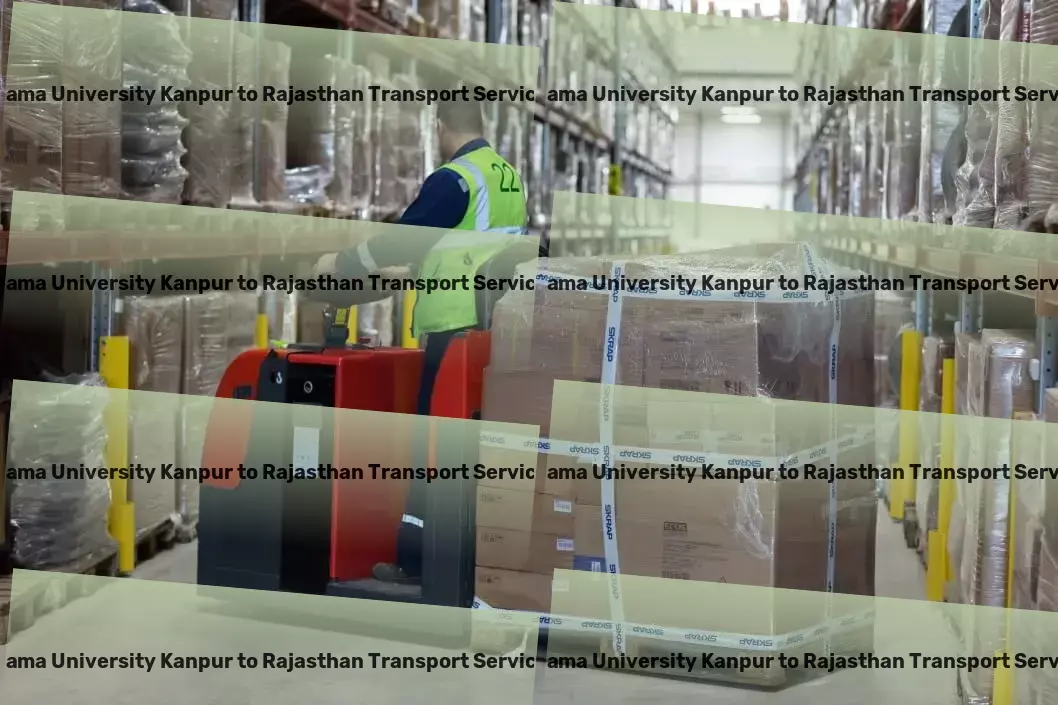 Rama University Kanpur to Rajasthan Transport Simplify your goods transport concerns in India! - Furniture transport operations