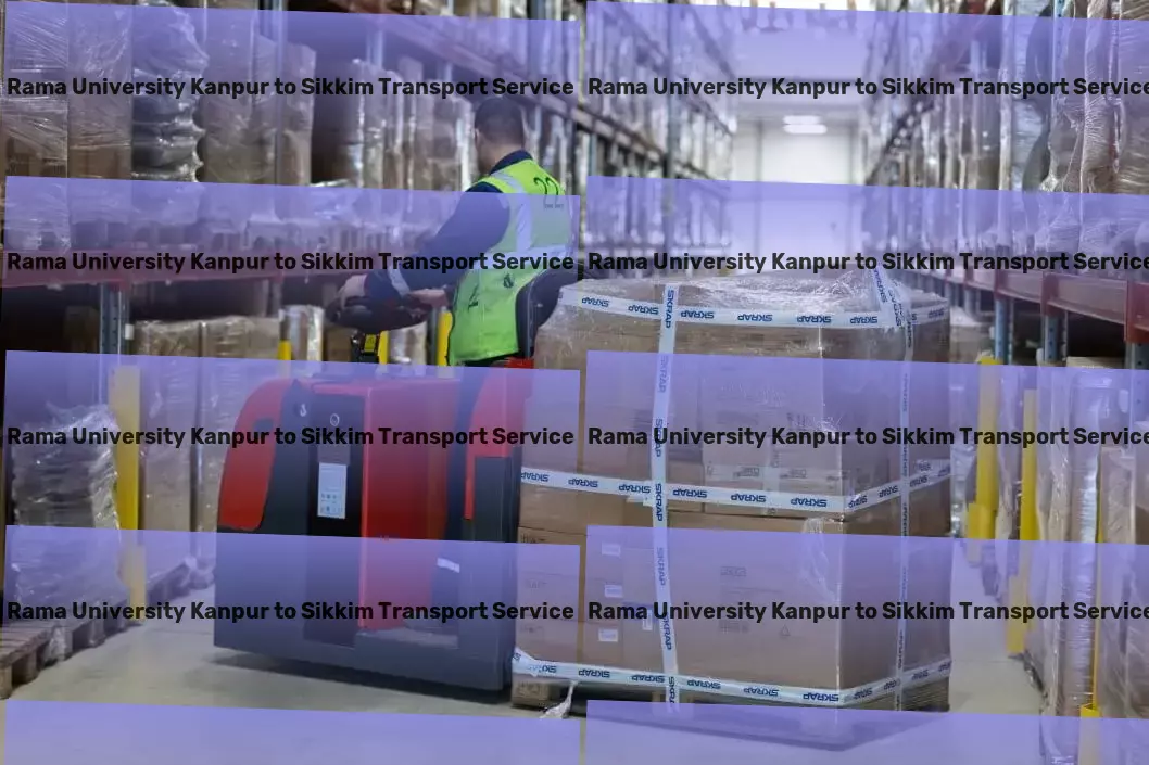 Rama University Kanpur to Sikkim Transport Express freight logistics