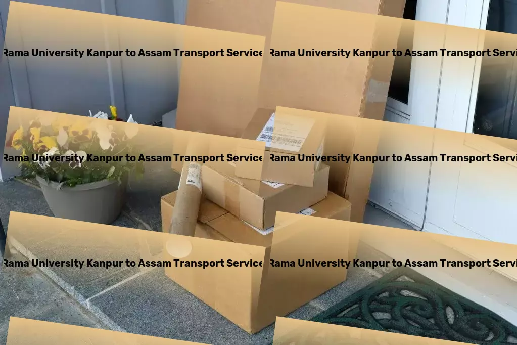 Rama University Kanpur to Assam Transport The key to unlocking swift goods movement across India! - Light load shipping services