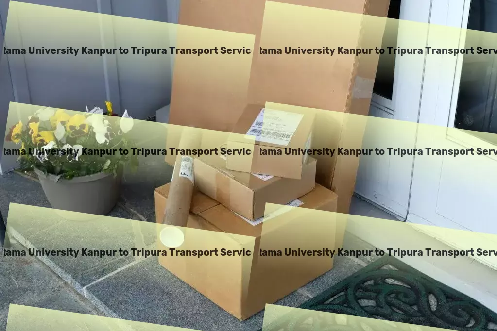 Rama University Kanpur to Tripura Transport Dedicated logistics solutions