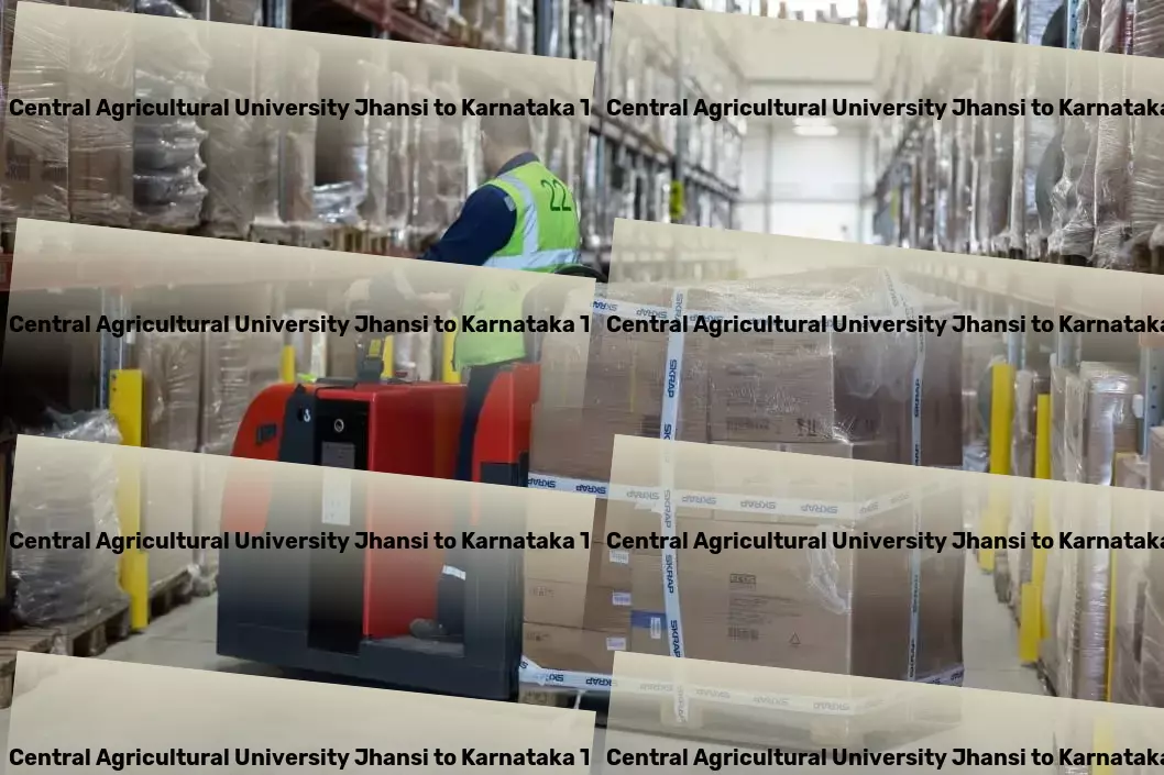 Rani Lakshmi Bai Central Agricultural University Jhansi to Karnataka Transport Outclassing competitors in Indian goods transportation! - Specialized transport logistics