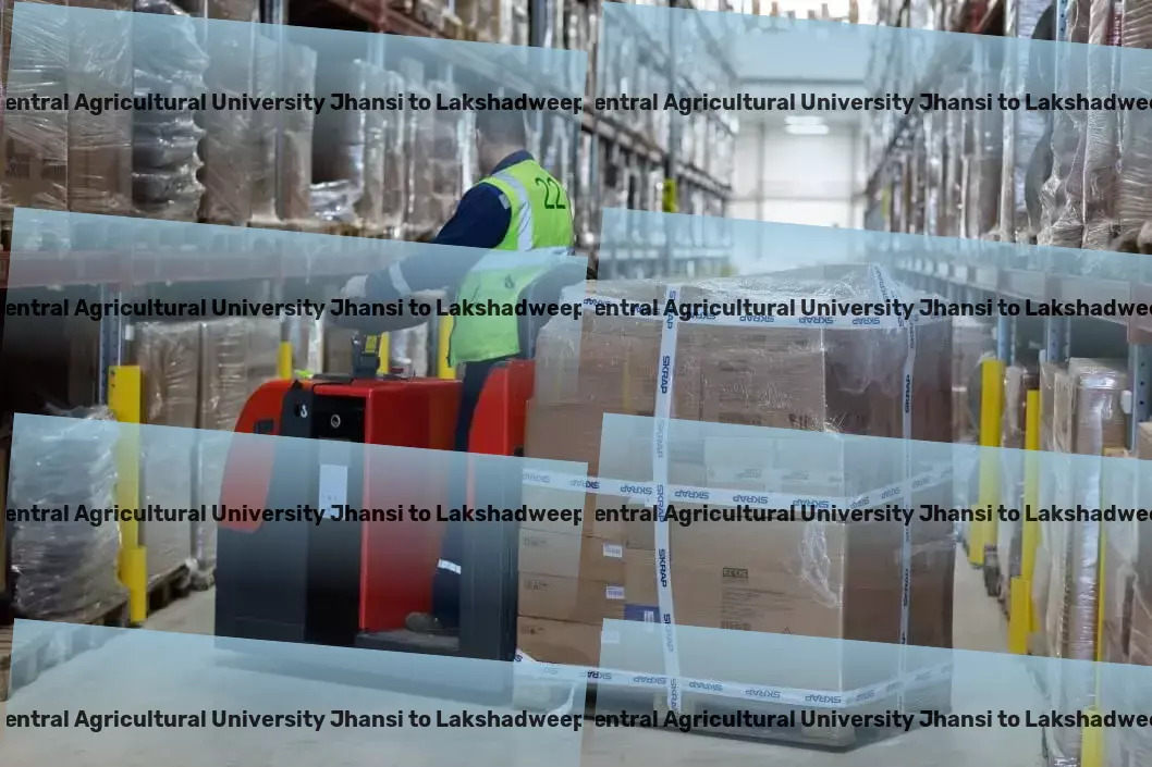 Rani Lakshmi Bai Central Agricultural University Jhansi to Lakshadweep Transport Urban cargo services