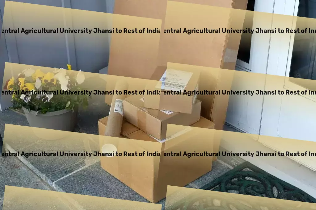 Rani Lakshmi Bai Central Agricultural University Jhansi to Rest Of India Transport Long-haul package delivery