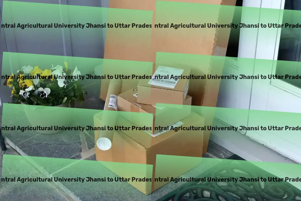 Rani Lakshmi Bai Central Agricultural University Jhansi to Uttar Pradesh Transport Express logistics and shipment