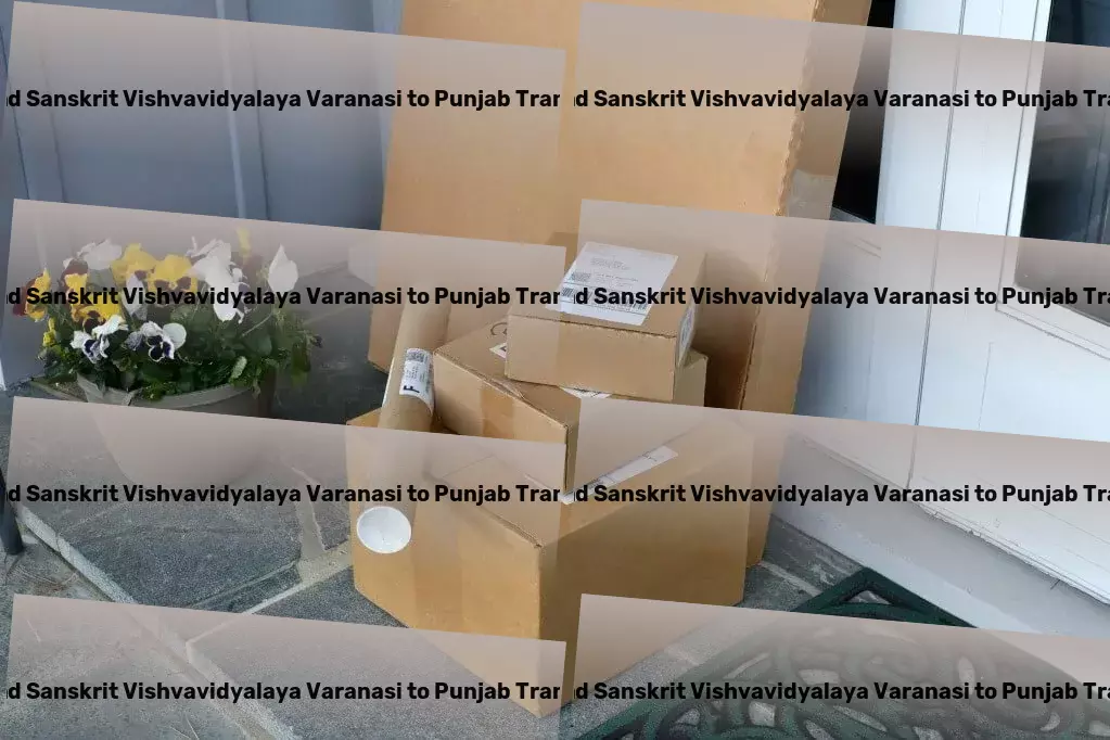 Sampurnanand Sanskrit Vishvavidyalaya Varanasi to Punjab Transport Nationwide bulk transport