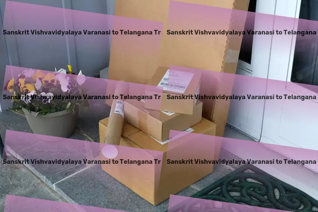 Sampurnanand Sanskrit Vishvavidyalaya Varanasi to Telangana Transport Household Courier Service