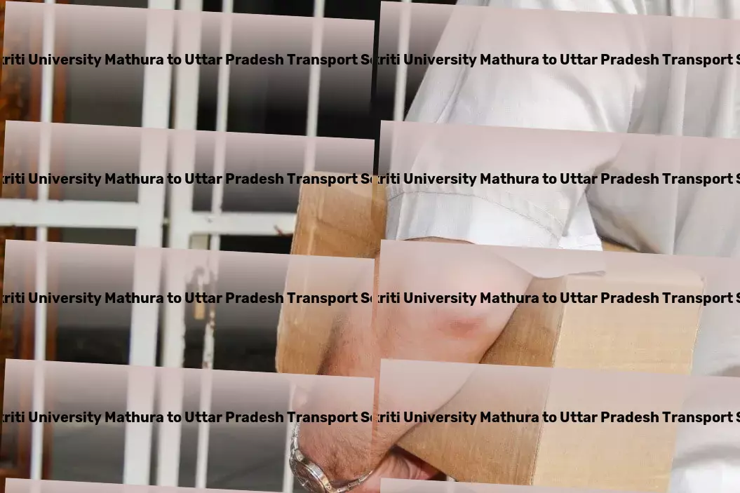 Sanskriti University Mathura to Uttar Pradesh Transport The ultimate partner for navigating Indian roads. - Immediate delivery services