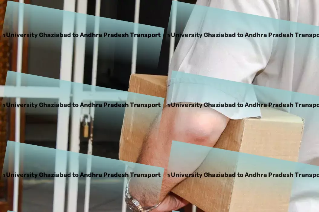 Santosh University Ghaziabad to Andhra Pradesh Transport Cargo delivery