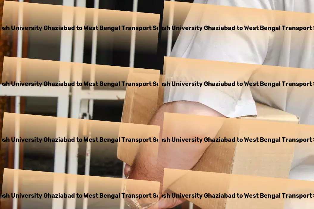 Santosh University Ghaziabad to West Bengal Transport Direct shipping services