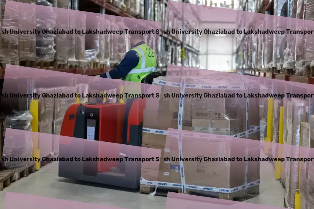 Santosh University Ghaziabad to Lakshadweep Transport Embrace the journey of effortless shipping! - Specialized courier operations