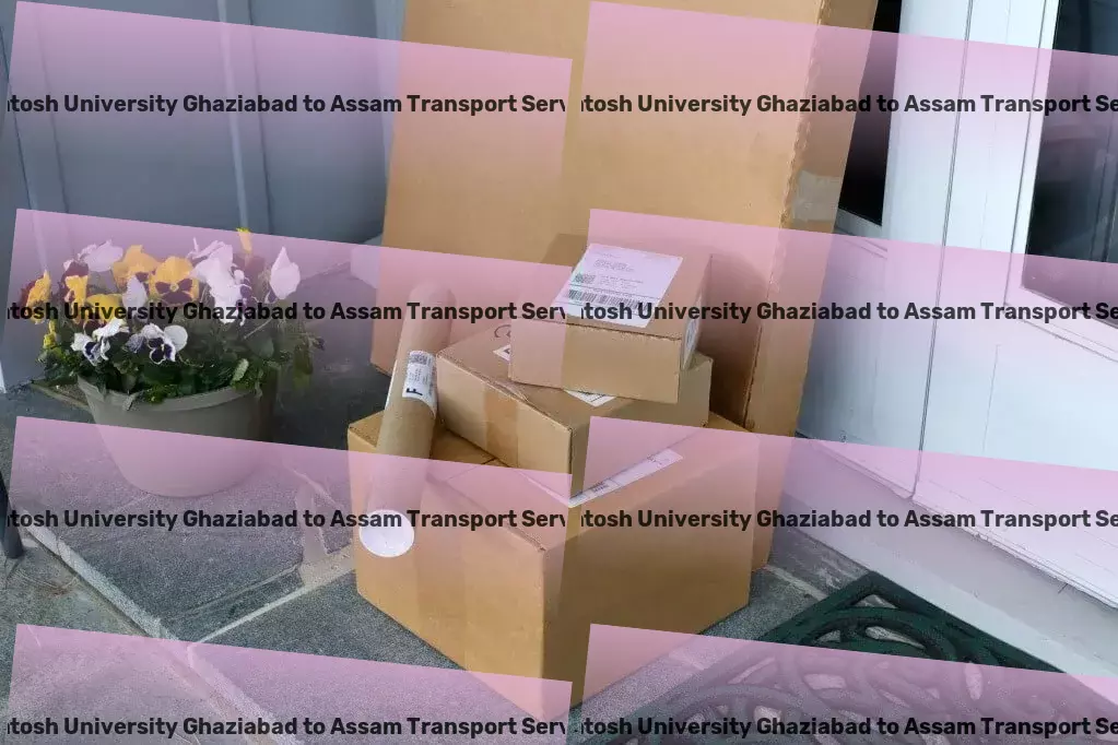 Santosh University Ghaziabad to Assam Transport Every shipment handled with utmost professionalism! - Global transport solutions