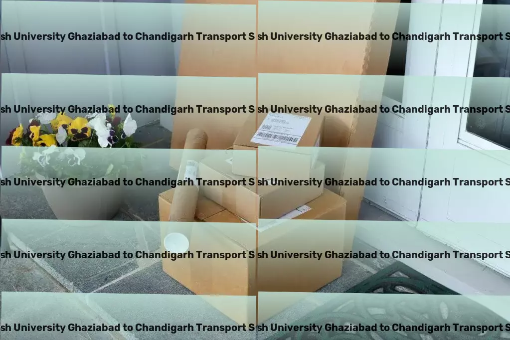 Santosh University Ghaziabad to Chandigarh Transport Nationwide moving operations