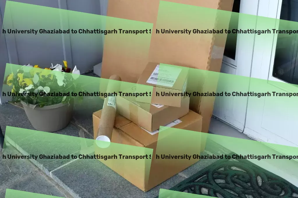 Santosh University Ghaziabad to Chhattisgarh Transport `Seamless, streamlined, and strategic transport solutions for India. - Efficient freight forwarding