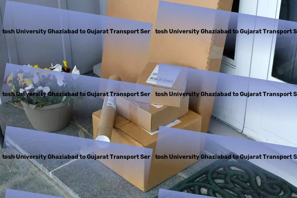 Santosh University Ghaziabad to Gujarat Transport Join hands with us for superior transportation services in India! - Inter-city logistics solutions