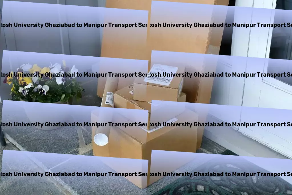 Santosh University Ghaziabad to Manipur Transport Personalized freight services