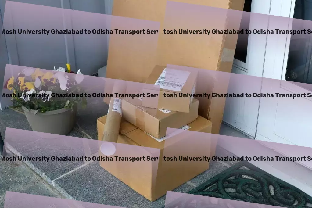 Santosh University Ghaziabad to Odisha Transport Fast freight solutions