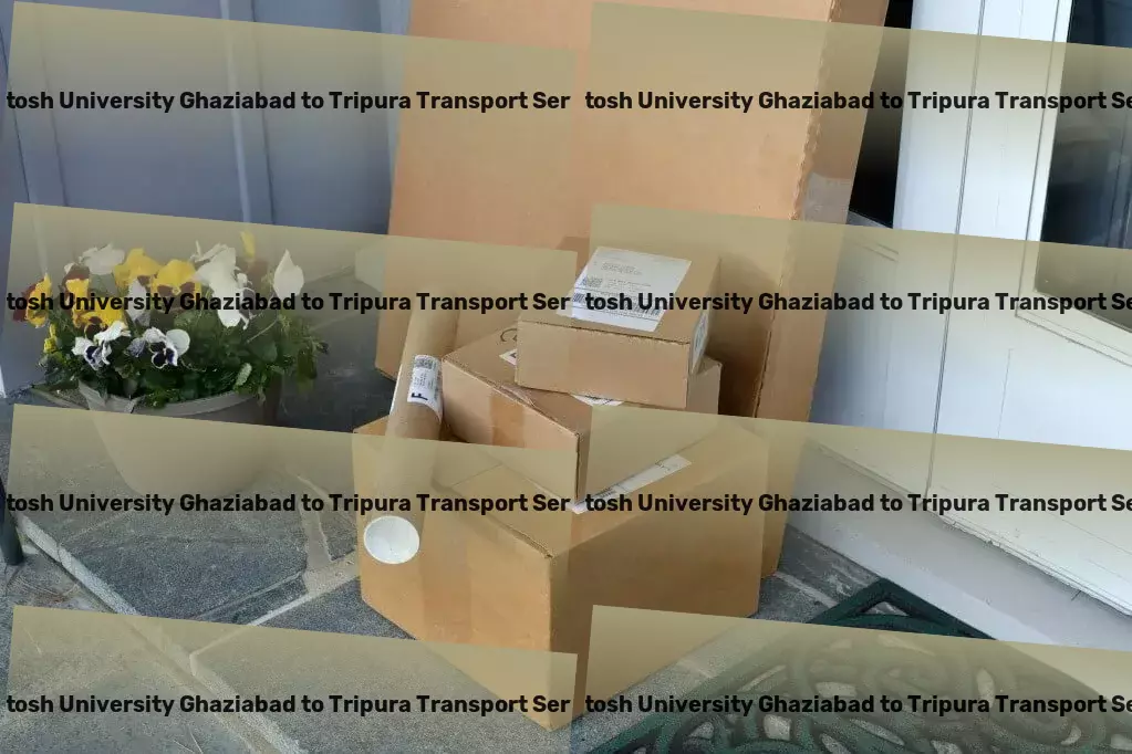 Santosh University Ghaziabad to Tripura Transport India-centric solutions for global transportation challenges! - Professional moving logistics